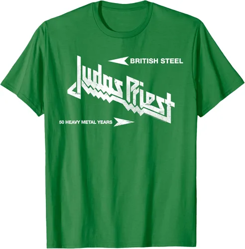 Vista 4 de Judas Priest Camiseta British Steel Negro