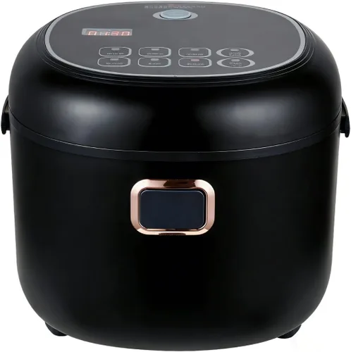Vista 10 de Mini olla arrocera eléctrica de 2 litros, calentador de alimentos de 12 V/24 V, portátil, antiadherente, viaje para automóvil, camión, pequeña olla