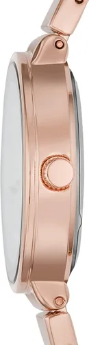 Vista 2 de DKNY Reloj de cuarzo metálico Astoria para mujer