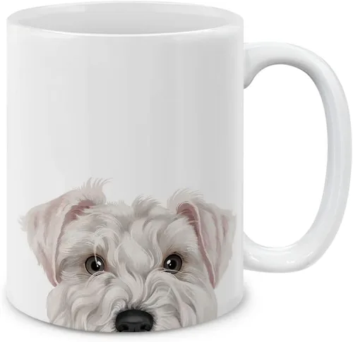 Vista 19 de MUGBREW Taza de té de cerámica bicolor blanco y naranja con gato atigrado Gatito, 11 oz