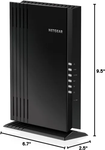 Vista 8 de NETGEAR Extensor de rango de malla WiFi 6 (EAX18): añade hasta 1,500 pies cuadrados y más de 20 dispositivos con amplificador y repetidor de señal