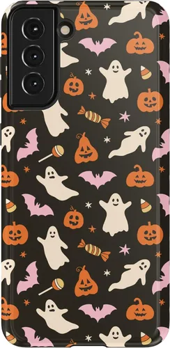 Vista 239 de Casely Funda para Galaxy S9 Postura de cadáver Yoga de esqueleto Diseño protector delgado esencial de doble capa