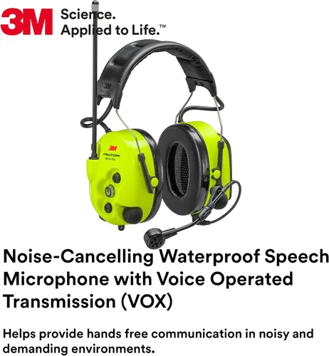 Vista 2 de 3M PELTOR LiteCom Plus - Auriculares, diadema estilo protección auditiva