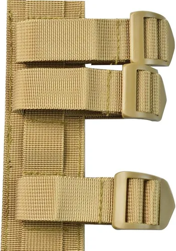 Vista 7 de Herramienta de engranaje táctico Funda Molle accesorio cuchillo funda linterna funda utilidad herramientas caso táctico soporte Caqui