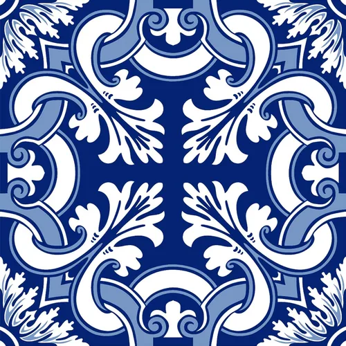 Vista 14 de Pegatinas de Azulejos Estilo Azulejo Español Portugués Despegar y Pegar para Salpicadero Juego de 16 piezas (3.9_10)