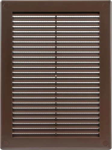 Vista 34 de Medida de apertura de 3'' x 3'' pulgadas / Rejilla externa de ventilación cuadrada blanca con malla protectora - Registro de plástico ligero Blanco