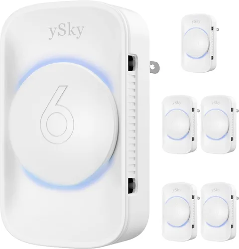 Vista 8 de ySky Purificador de aire enchufable para el hogar (3 paquetes), purificador de aire de iones negativos, ionizadores silenciosos ambientadores