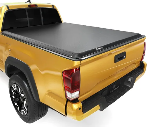 Vista 20 de YITAMOTOR - Cubierta suave enrollable para plataforma de camioneta, Tonneau, compatible con Toyota Tacoma 2016-2023 (Excl. Edición Trail)
