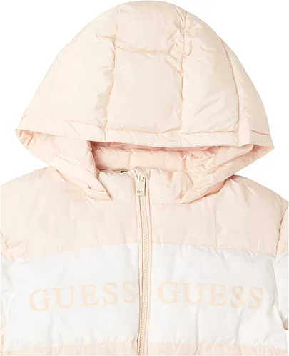 Vista 3 de GUESS Sudadera con capucha con logotipo para niñas