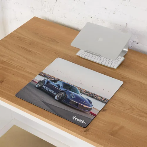 Vista 9 de Supercar 911 GT3 RS - Alfombrilla de mouse para juegos #001 - Grande 18 x 16 pulgadas, antideslizante, lavable, deslizamiento suave