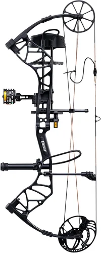 Vista 8 de Bear Species XT Bear Archery Arco compuesto listo para cazar Mossy Oak Bottomland/Negro