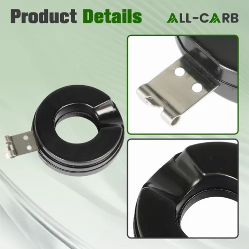 Vista 3 de ALL-CARB Paquete de 2 kits de reparación de carbohidratos con flotador de repuesto para Johnson Evinrude 396701 18 20 25 28 30 35 40 45 48 50 55 60