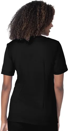 Vista 3 de Landau Camiseta médica estándar para mujer suave elástica para el cuello