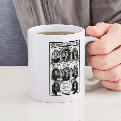 Vista 6 de CafePress The Courageous Titanic Band Taza de café de cerámica de 11 oz (11.0 fl oz)