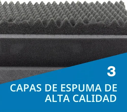 Vista 6 de Funda rígida impermeable - Resistente a golpes y al polvo - Protección de espuma - Válvula de ecualización de presión - Caja de almacenamiento