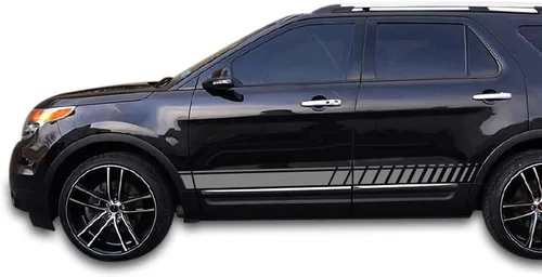 Vista 7 de Calcomanías de ofertas de rayas deportivas, diseños gráficos compatibles con Ford Expolrer All Genarations (302B)
