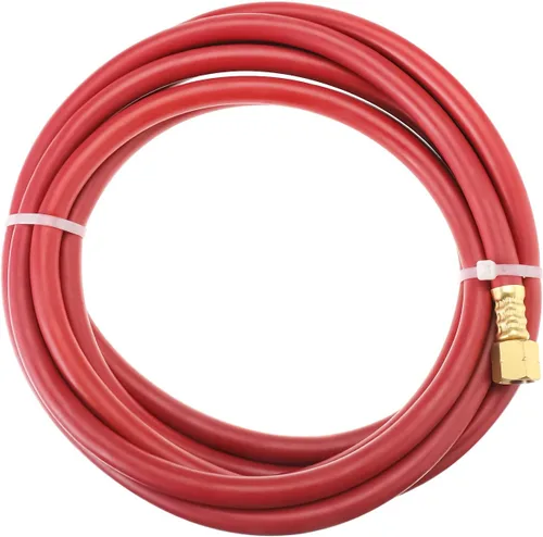 Vista 3 de Kit de acetileno de aire de 5 piezas, kit de soplete, incluye 1 regulador de acetileno CGA 200 soldador de gas de soldadura, manguera estándar