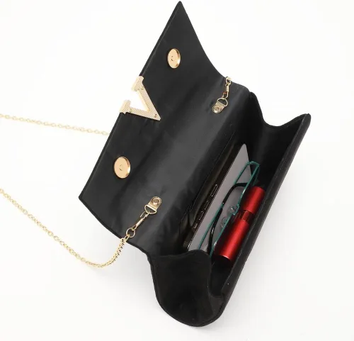 Vista 5 de BWKUNOLF Bolso de noche para mujer, bolso de mano para mujer, bolso de boda para fiesta de graduación, boda, cóctel, baile de graduación