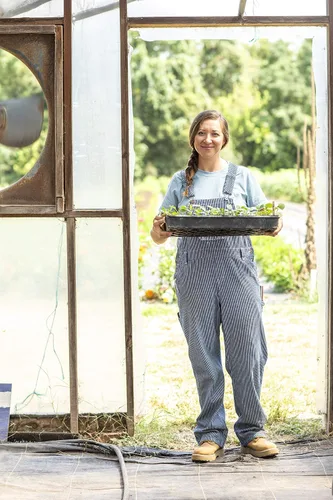 Vista 5 de Dickies - Overol de mezclilla para mujer
