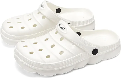 Vista 13 de CERYTHRINA Zuecos de jardín para hombre y mujer, sandalias de verano, ligeras, antideslizantes, zapatos deportivos unisex para adultos