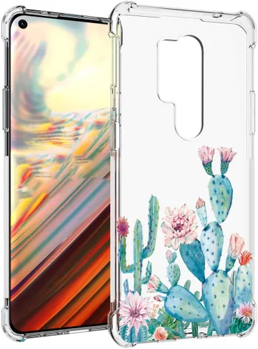Vista 2 de Funda diseñada para Oneplus 8 Pro, funda One Plus 8Pro, a prueba de golpes, transparente, suave, flexible, de TPU, delgada, protectora para Oneplus