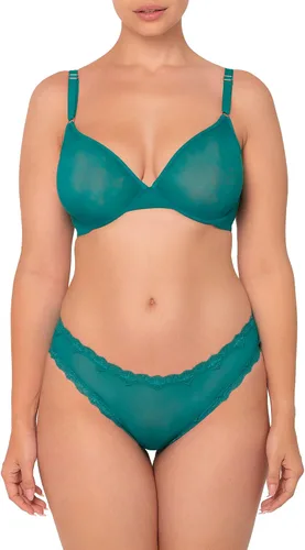 Vista 4 de Smart & Sexy Women's Mesh & Lace Cheeky Brief Panties, Available in Multi Packs