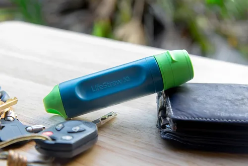 Vista 8 de LifeStraw Peak Series - Filtro de agua personal solo para senderismo, camping, viajes, supervivencia y preparación para emergencias. Elimina Limeade