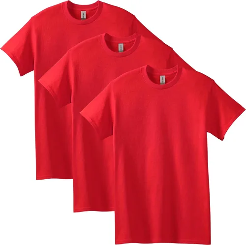 Vista 44 de Gildan Camiseta de algodón pesado para adultos, estilo G5000, paquete múltiple Gris ceniza (paquete de 2)