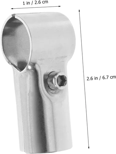 Vista 3 de 4 abrazaderas de valla de cadena, abrazadera de panel, abrazadera de valla de enlace de cadena, accesorios de abrazadera de cadena de tornillo
