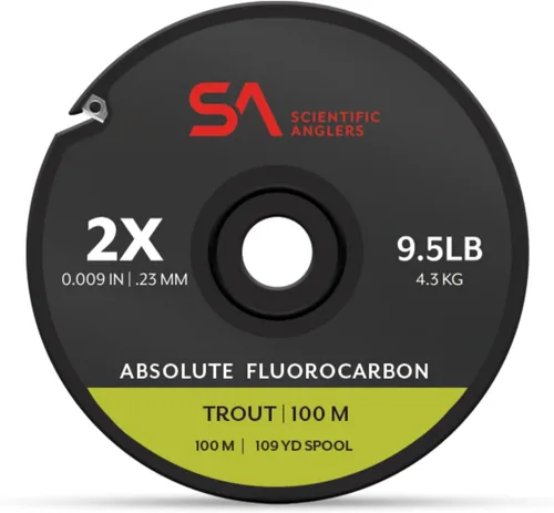 Vista 14 de Scientific Anglers Absolute Fluorocarbon Trout Tippet