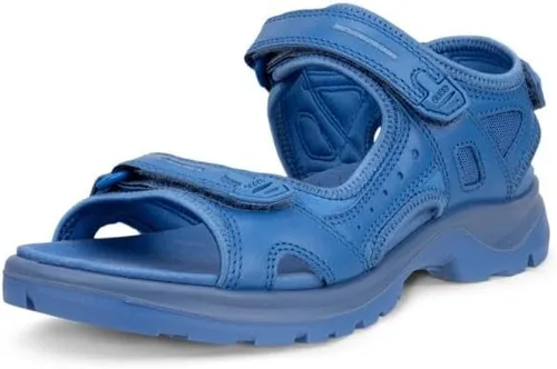 Vista 32 de ECCO Yucatan, sandalia deportiva para mujer Aire/Nubuck azul polvoriento