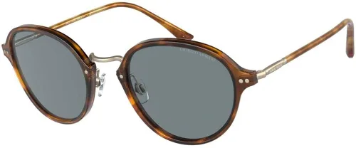 Vista 2 de Giorgio Armani AR 8139 HavanaBlue 5122145 hombres Gafas de sol