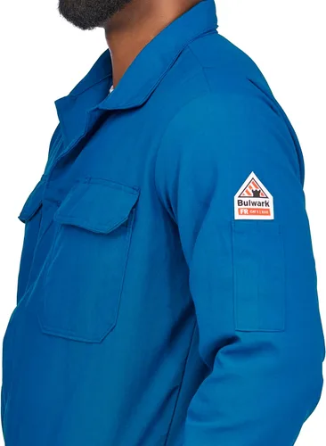 Vista 5 de Bulwark FR mens Flame Resistant 6 Oz Nomex Iiia Premium Coverall