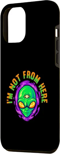 Vista 2 de iPhone 15 Pro Max UFO, UAP, Space, Space, Unknown Flight Object, Alien Case