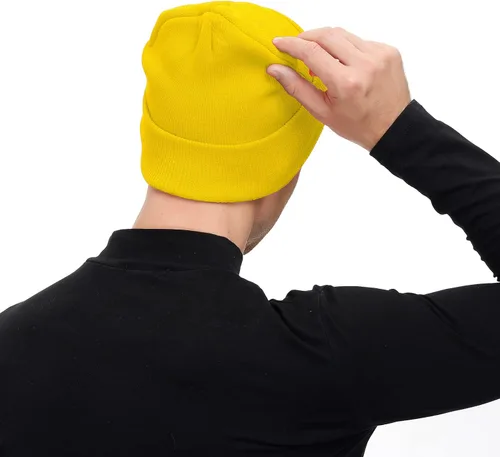 Vista 55 de American Trends Gorro para hombre y mujer, gorro de punto suave y lindo con diseño de calavera