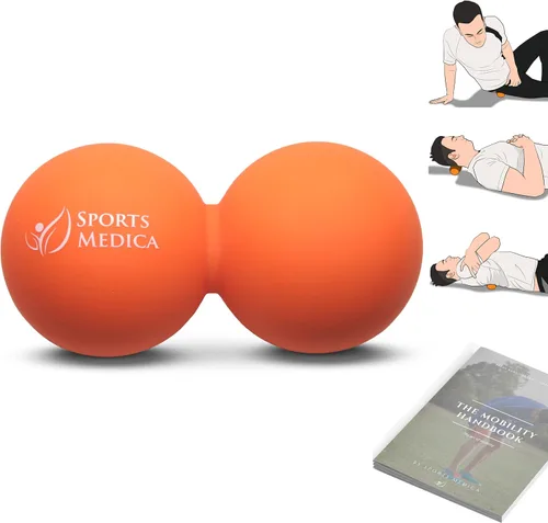 Vista 3 de Sports Medica Bola de lacrosse para liberación miofascial, perfecta para terapia de masaje de puntos de activación, lo mejor para el dolor de cuello