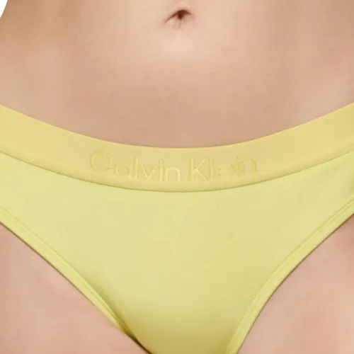 Vista 5 de Conjunto de 2 piezas de bikini de tela brillante y extraíble para mujer