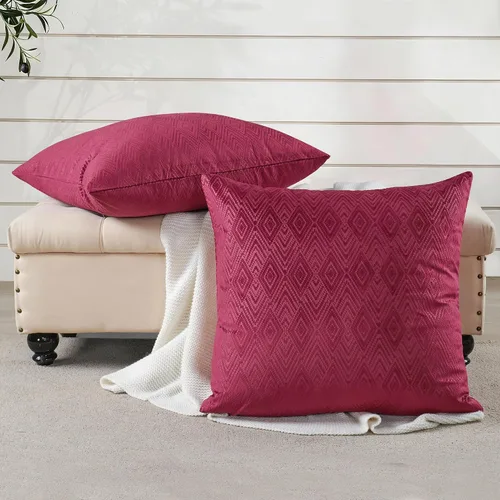 Vista 25 de Home Soft Things Ikat - Fundas de almohada de terciopelo de 2 piezas, 14 x 26 pulgadas, aguacate, funda de almohada decorativa lumbar sólida