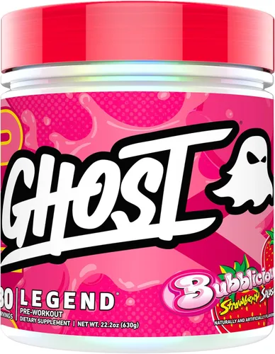 Vista 7 de GHOST Legend Polvo Pre-Entrenamiento, Frambuesa Azul - 30 Porciones – Pre-Entrenamiento para Hombres y Mujeres con Colina, L-Citrulina, y Beta