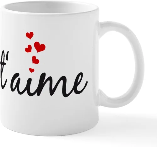 Vista 7 de CafePress Taza de café de cerámica con bandera francesa de 11 oz (11.0 fl oz)