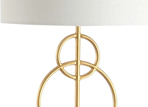 Vista 5 de JONATHAN Y Lámpara de pie LED de hoja dorada de 60 pulgadas con base de mármol, luz de pie contemporánea para sala de estar, dormitorio, pantalla