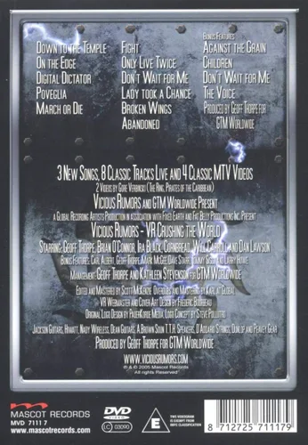 Vista 2 de Vicious Rumours - Crushing the World [DVD] [2005] [UK Import] DVD – AC-3, 1 Enero 2005