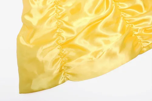 Vista 7 de ReliBeauty - Disfraz de princesa con capas y accesorios color amarillo