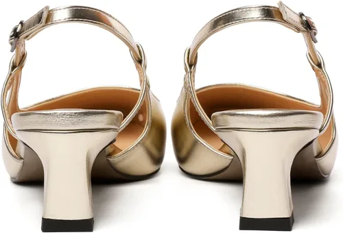 Vista 6 de Zamikoo Zapatos de tacón bajo para mujer con correa ajustable, tacones cuadrados de gatito, cómodas sandalias de tacón bajo de 2 pulgadas, zapatos