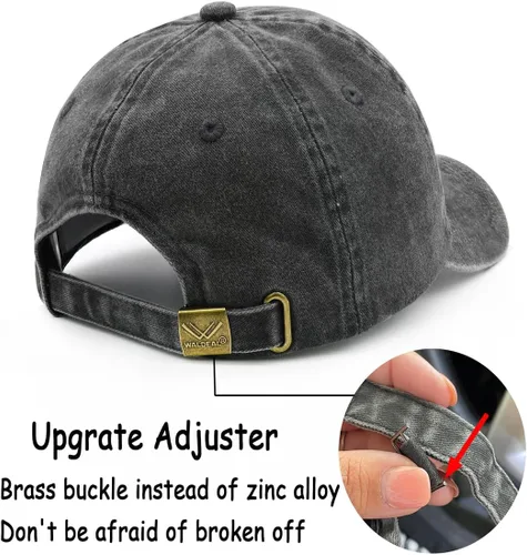 Vista 5 de Gorra de béisbol con diseño de esqueleto T Rex bordado para hombre y mujer, Dinosaurio - Negro