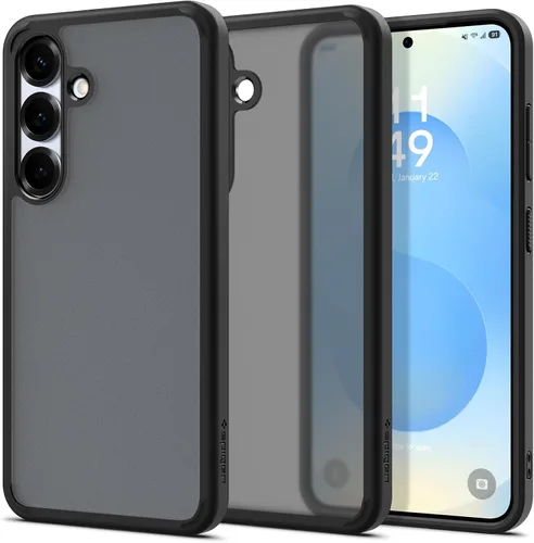 Vista 17 de Spigen Ultra Hybrid diseñado para funda de Galaxy S24 (2024) [antiamarilleamiento], [protección de grado militar] - cristal transparente