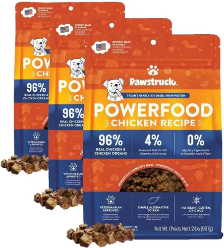 Vista 15 de Pawstruck - Comida para perros seca al aire con carne de res real, sin granos, hecha en EE. UU., sin OGM, recomendada por veterinarios, alta