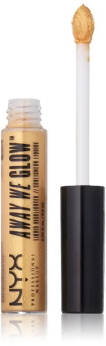 Vista 8 de NYX Professional Makeup Away We Glow - Resaltador líquido, halo diurno, 0.22 onzas líquidas