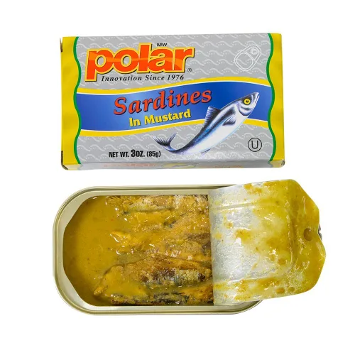 Vista 4 de MW Polar Sardinas, mostaza, 3 onzas (paquete de 24)