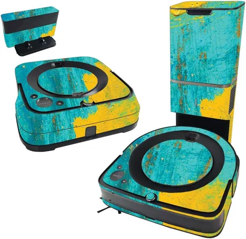 Vista 26 de MightySkins Skin compatible con iRobot Roomba s9+ Vacuum & Braava Jet m6 Bundle – Storm Cloud, funda de vinilo duradera y única Fácil de aplicar